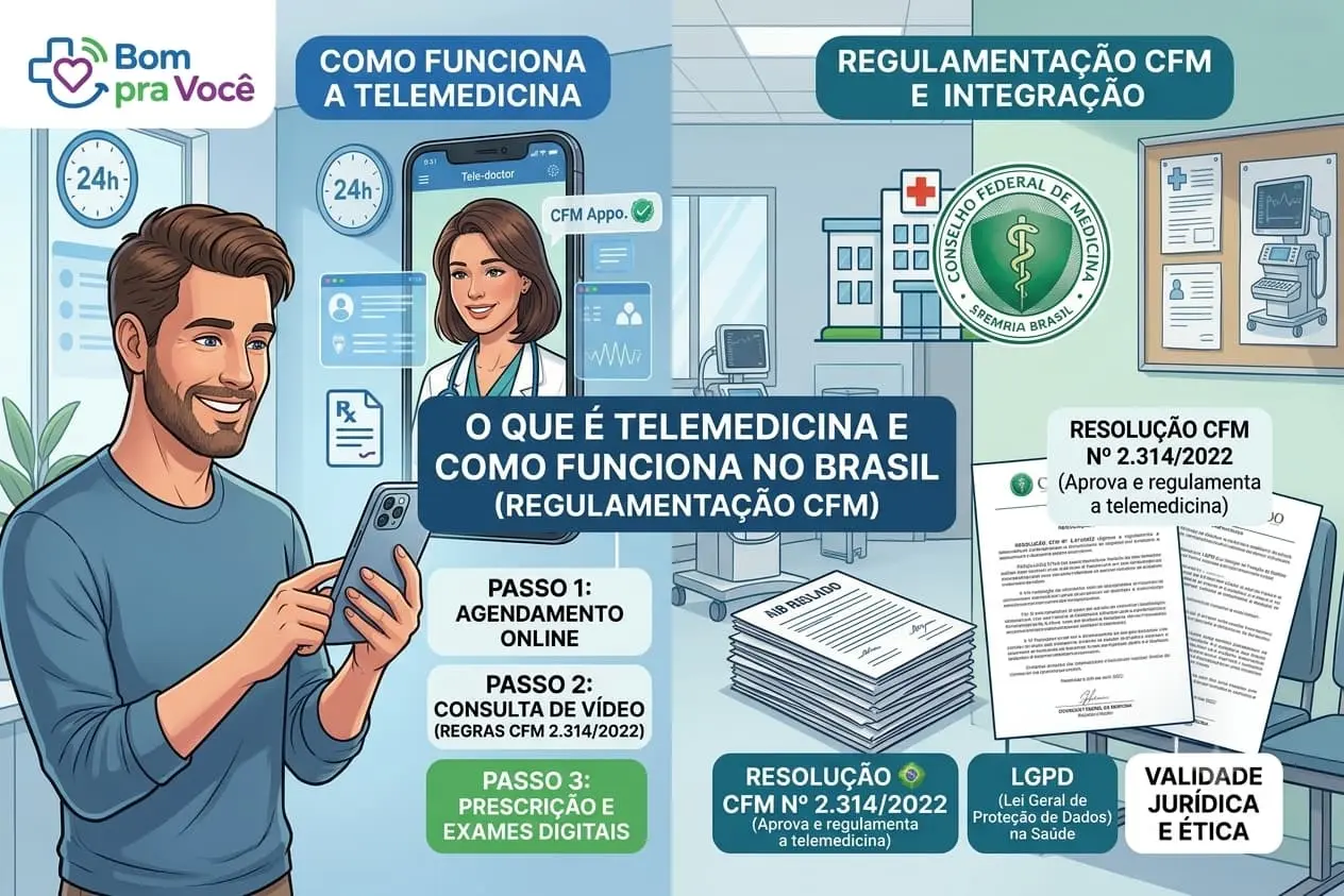 O que é telemedicina e como funciona no Brasil